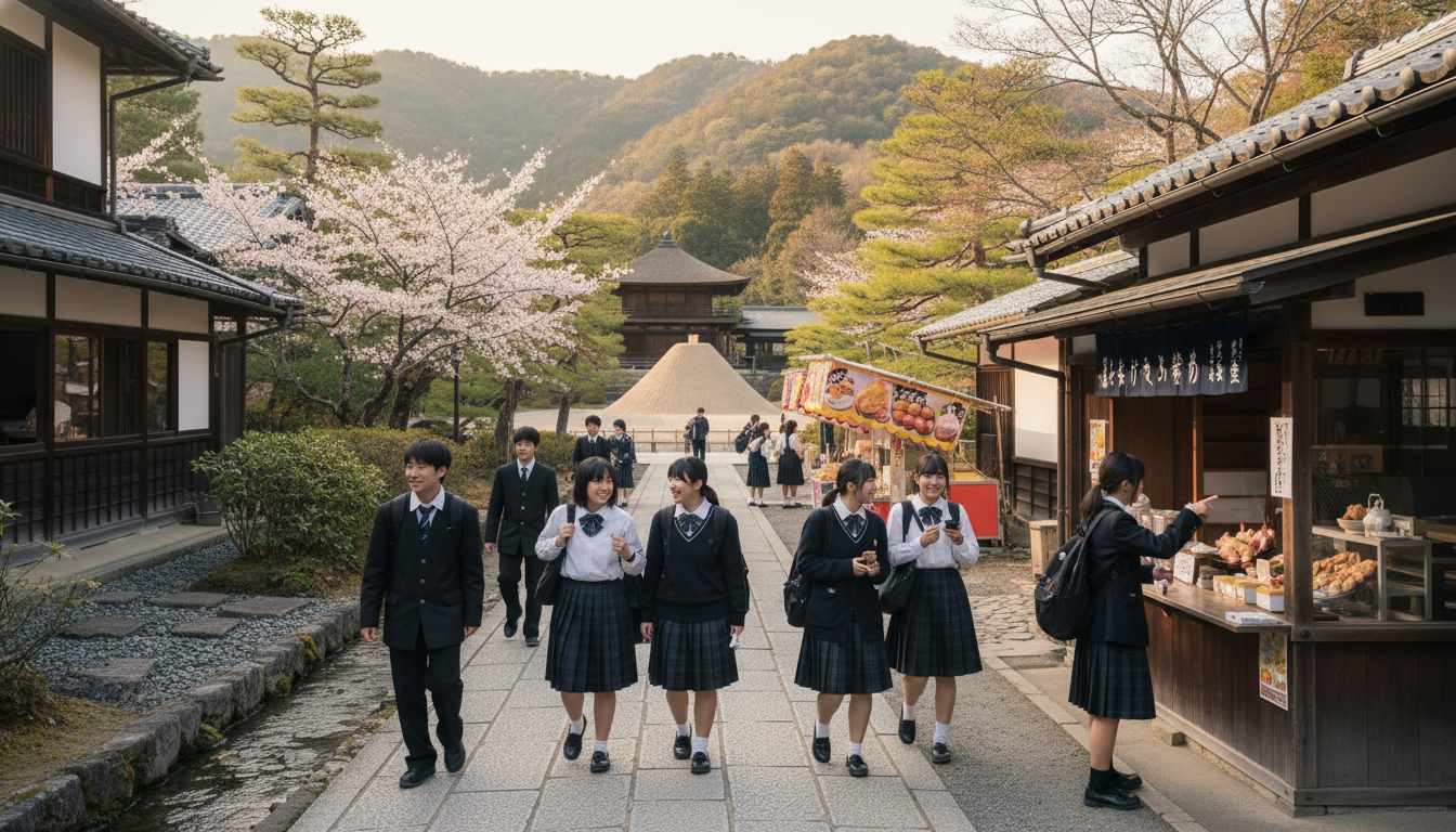 なぜ銀閣寺周辺が修学旅行ランチに選ばれるのか