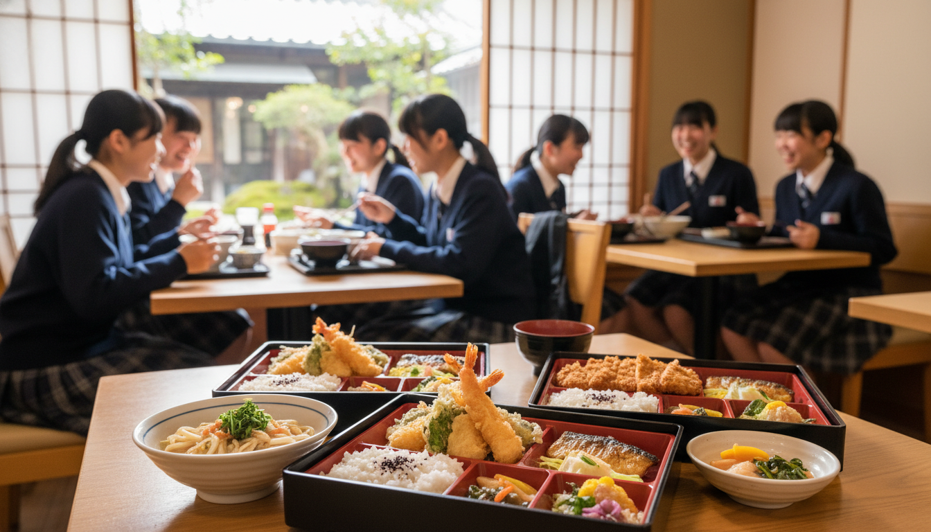 二条城周辺なら1,000円前後で満足できるランチが見つかります