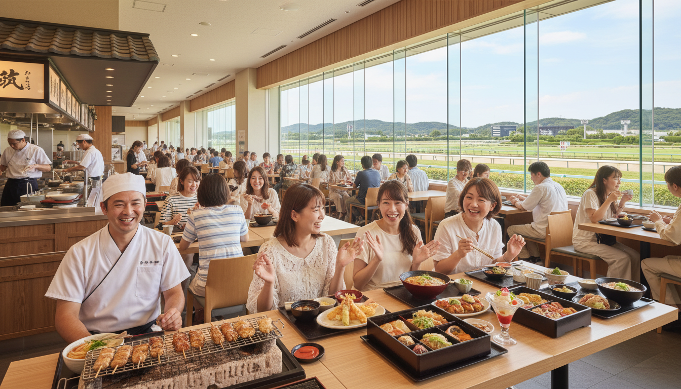 京都競馬場でグルメが充実している理由とは