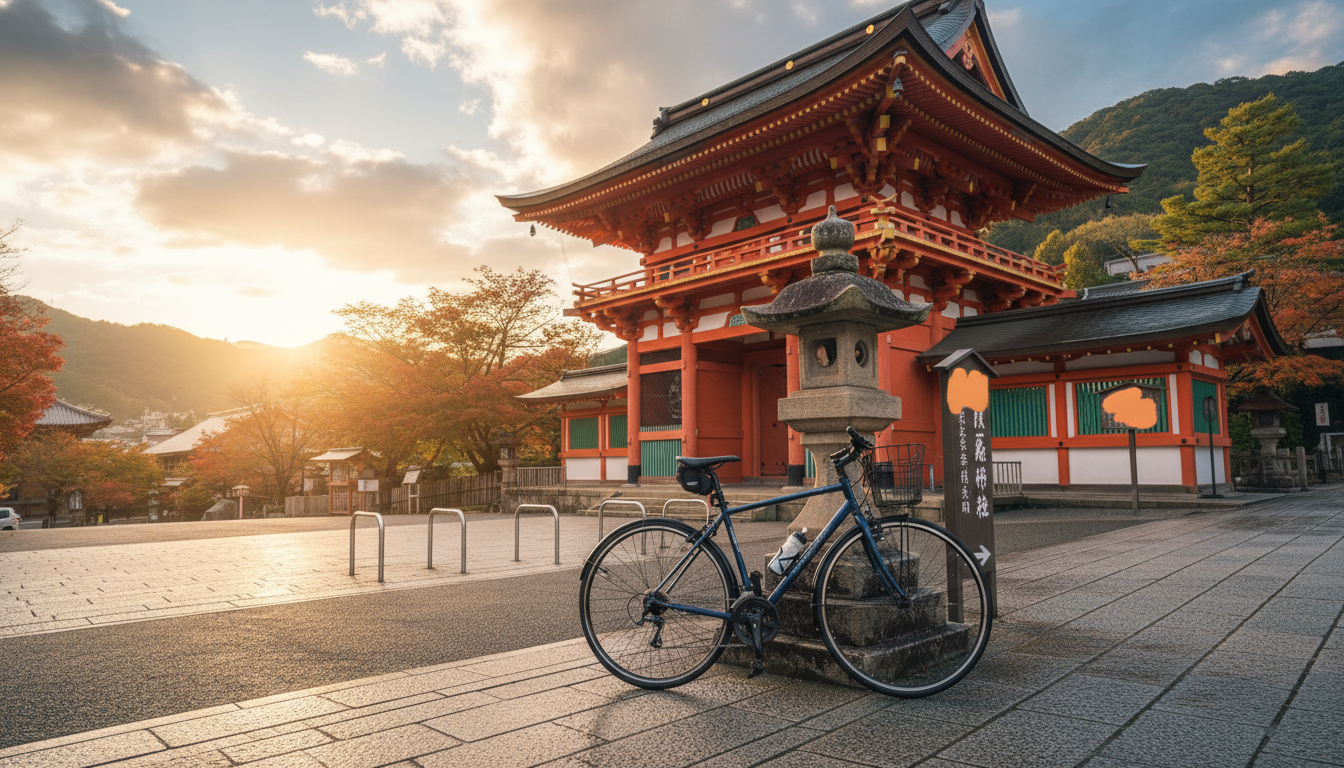 なぜ清水寺の境内に駐輪場がないのか