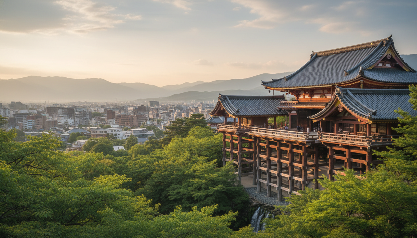 清水寺は「古都京都の文化財」の一部として世界遺産に登録されました
