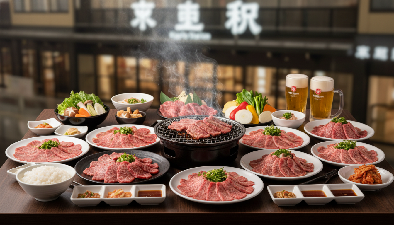 京都駅周辺の焼肉食べ放題はコスパ抜群でアクセス良好