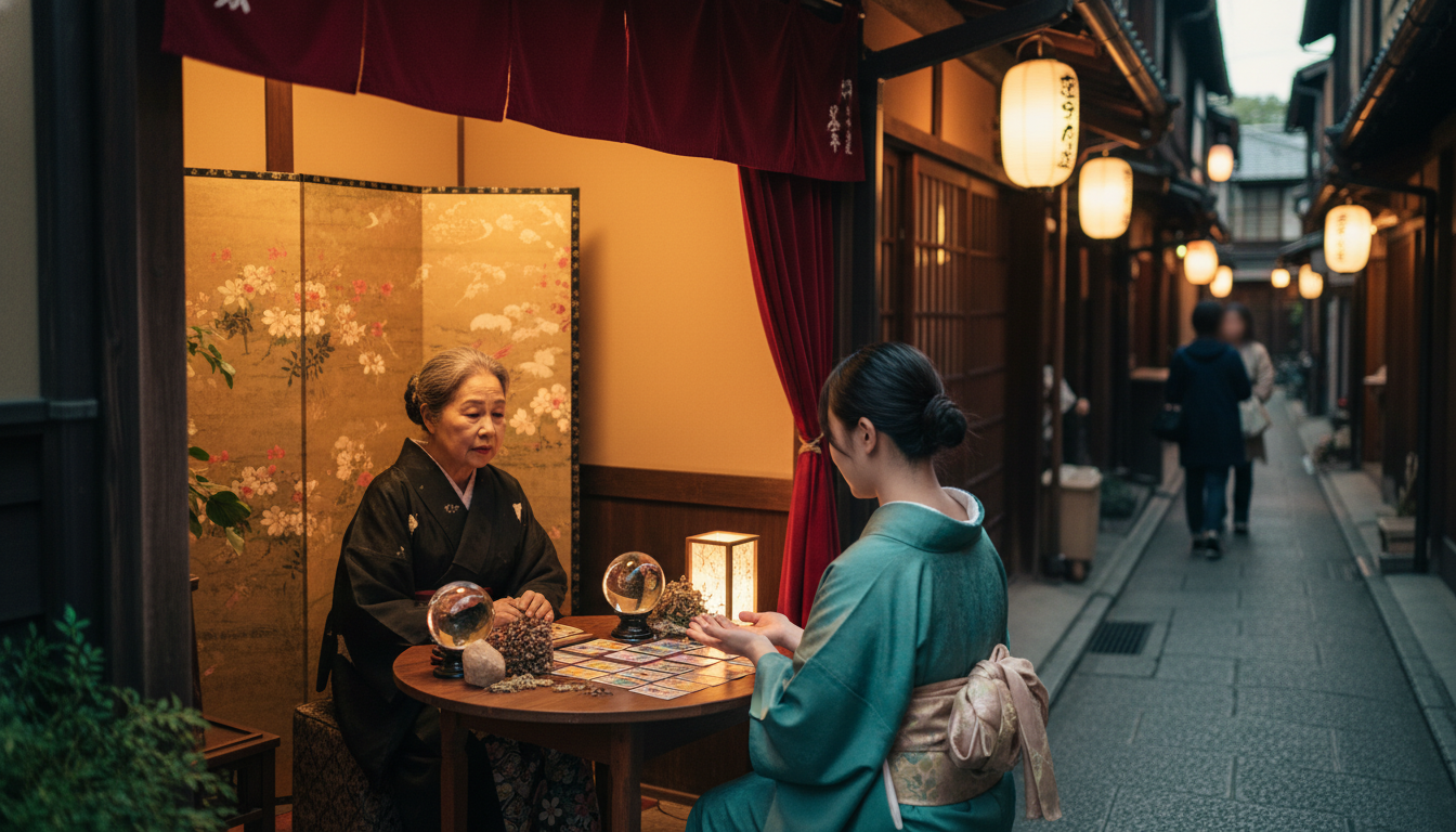 京都で当たる占い師さんは河原町や京都駅周辺に集中しているんです