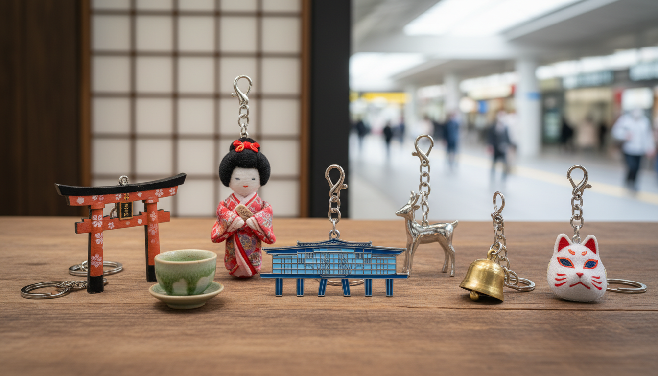 京都駅でキーホルダーを買うなら駅構内の3つのエリアがおすすめです
