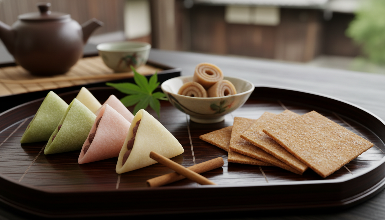 おたべと八ツ橋の違いは「形状と食感」にある