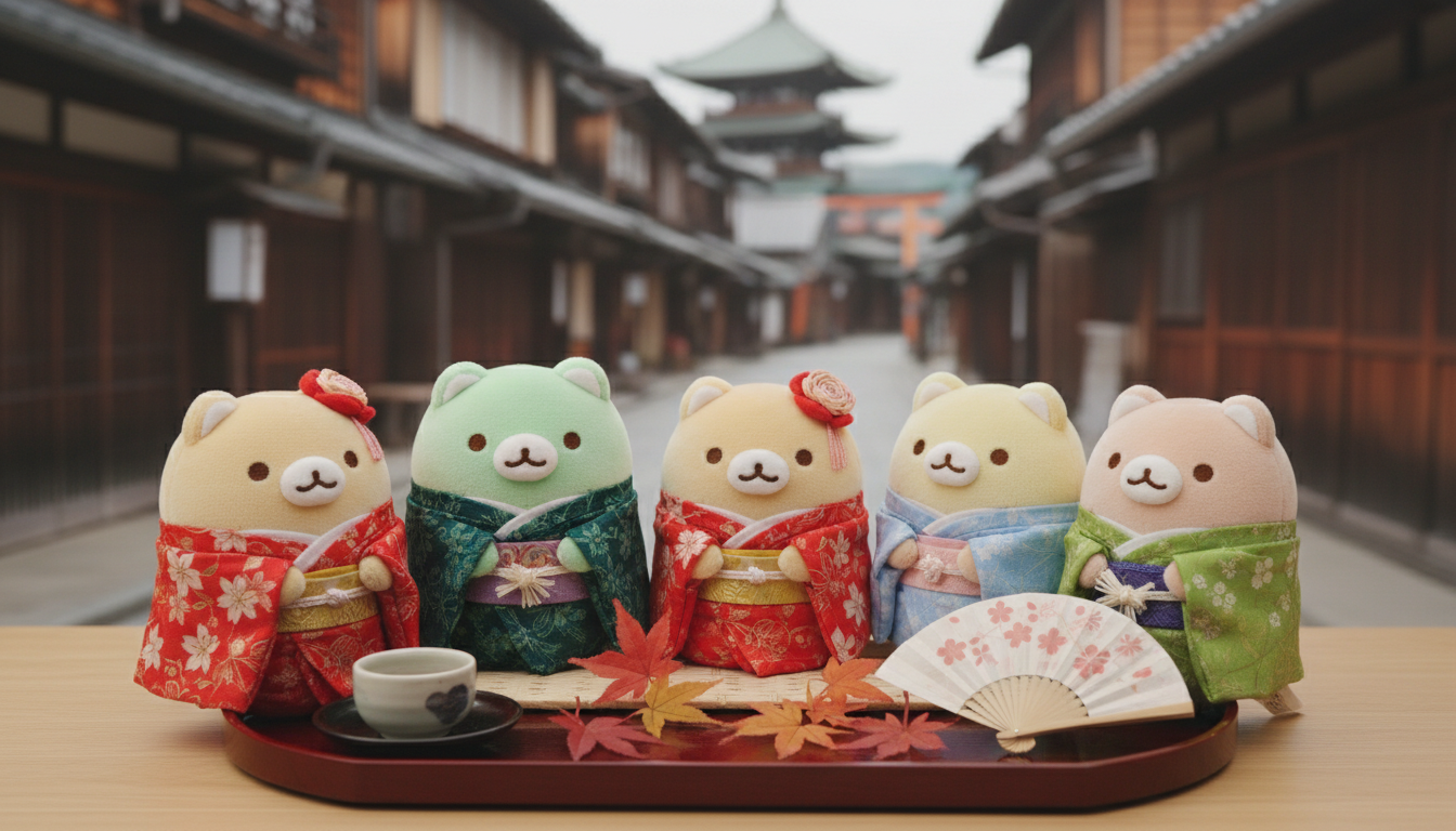 京都限定ぬいぐるみはすみっコぐらし堂の清水坂店と銀閣寺店で購入できます