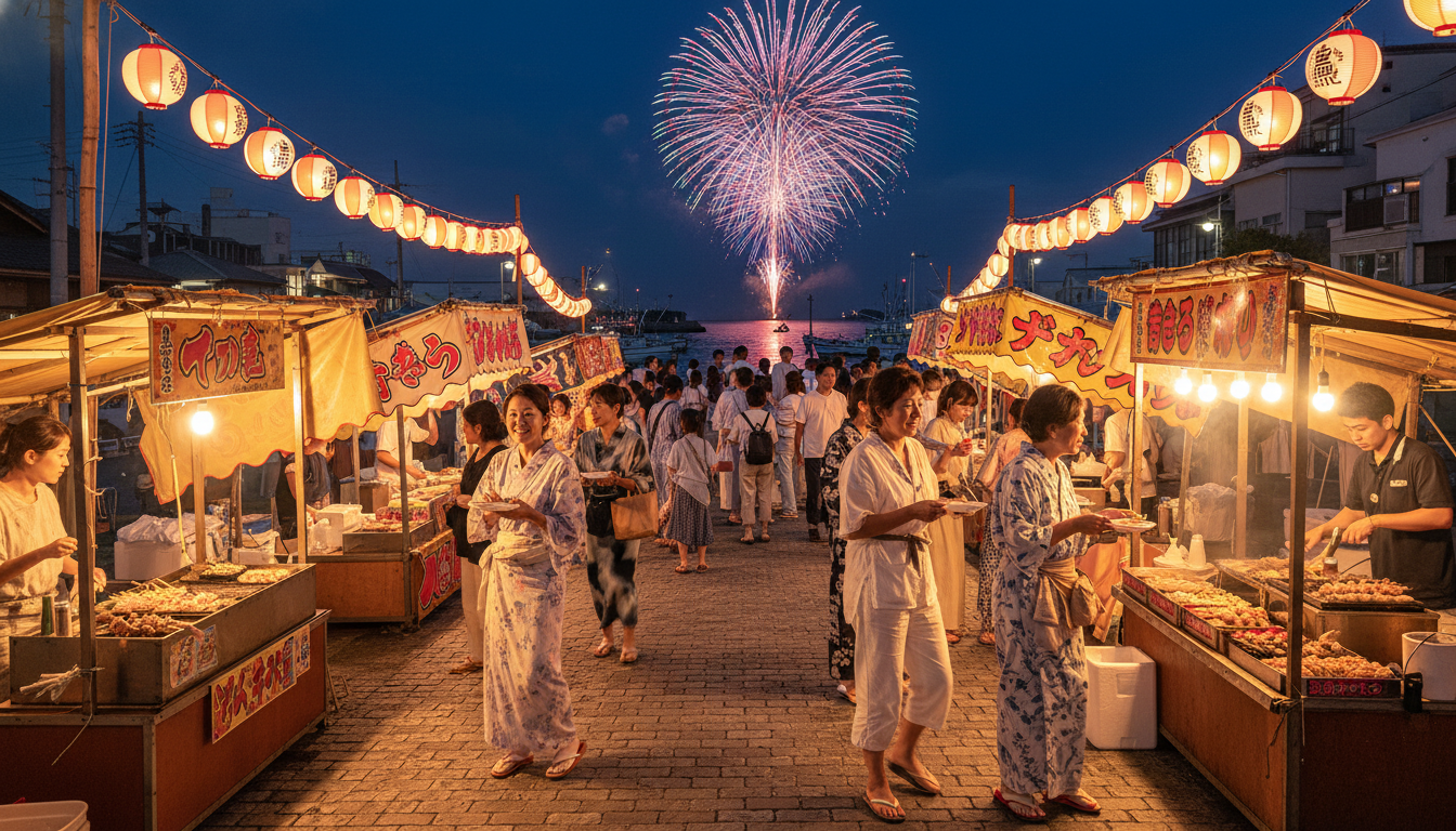2026年の間人みなと祭の屋台は地元愛あふれる賑わいになる?